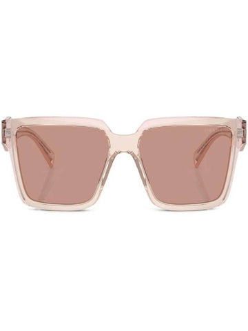 Eyewear Tonal Oversized Frame Sunglasses - PRADA - BALAAN 1