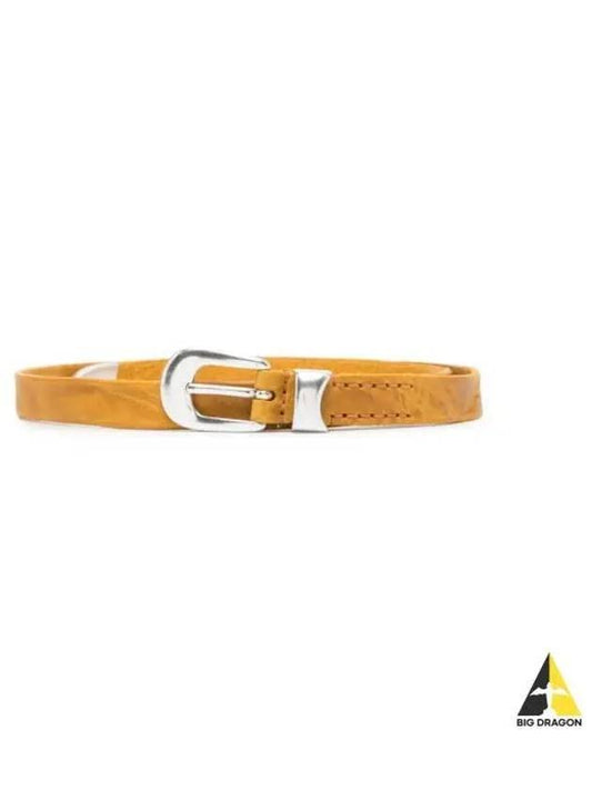 24 2 CM BELT SAFFRON LEATHER A22482S - OUR LEGACY - BALAAN 1