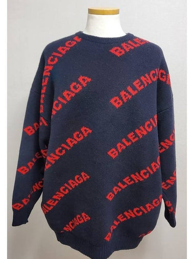 Multi logo knit L - BALENCIAGA - BALAAN 1