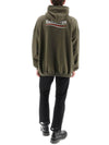 Men's Political Campaign Large Fit Hoodie Khaki - BALENCIAGA - BALAAN 5