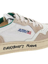 Medalist Green Tab Low Top Sneakers White - AUTRY - BALAAN 11