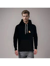 Chillax Fox Patch Classic Hoodie Black - MAISON KITSUNE - BALAAN 2