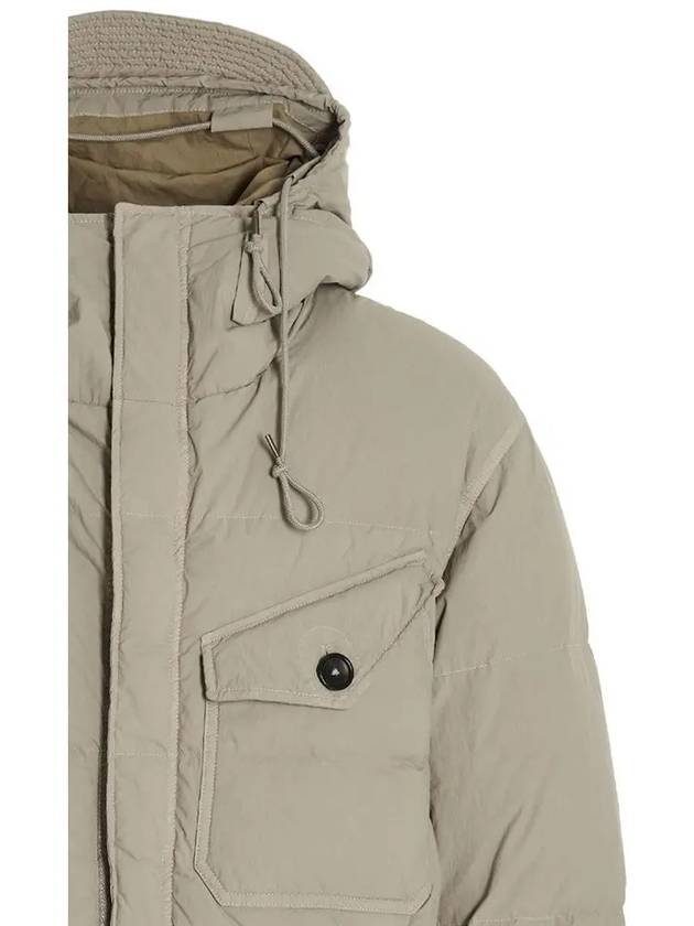 Survival Down Jacket Beige - TEN C - BALAAN 5