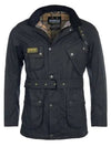 Men's International A7 Wax Slim Jacket Black - BARBOUR - BALAAN 2