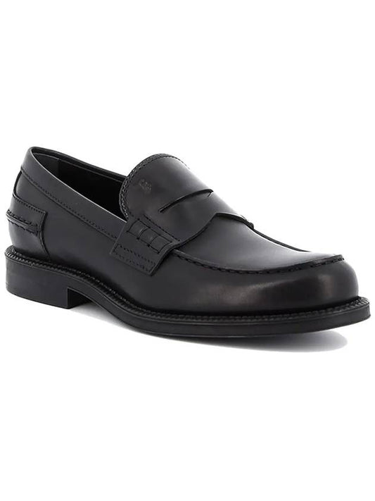Penny Leather Loafers Black - TOD'S - BALAAN 2