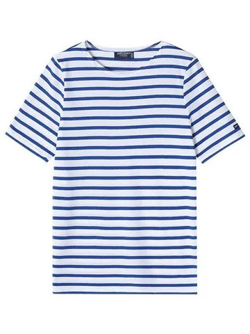 Short sleeved T shirt 9863 NEIGE GITANE Levant Modern Stripe Men s Women - SAINT JAMES - BALAAN 1