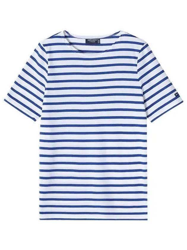 9863 NEIGE GITANE Levant Modern Striped Short Sleeve T Shirt - SAINT JAMES - BALAAN 1