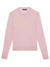 Talk Buddy To Me Crew Neck Merino Wool Knit Top Pink - G/FORE - BALAAN 2