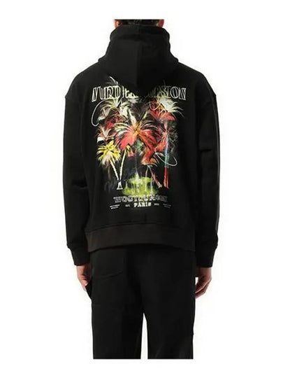 Palm Tree Hoodie Black - WOOYOUNGMI - BALAAN 2