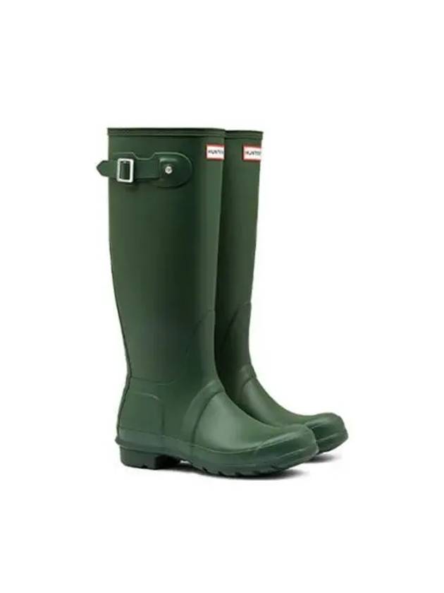 Original Tall Wellington Rain Boots Green - HUNTER - BALAAN 2