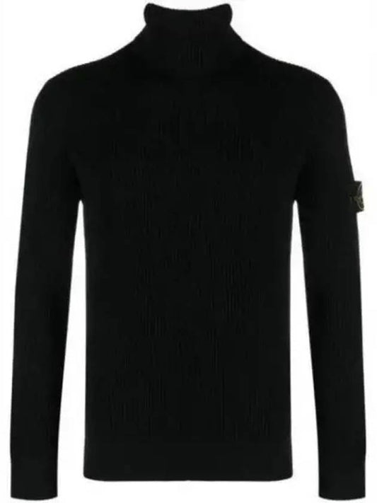 552C2 Full Rib Wool Turtleneck Knit Regular Fit 7915552C2 A0029 920979 - STONE ISLAND - BALAAN 1