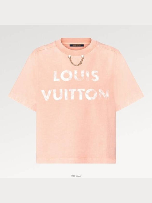 1AFMP2 FLIGHT MODE Vintage Effect Short Sleeve - LOUIS VUITTON - BALAAN 1