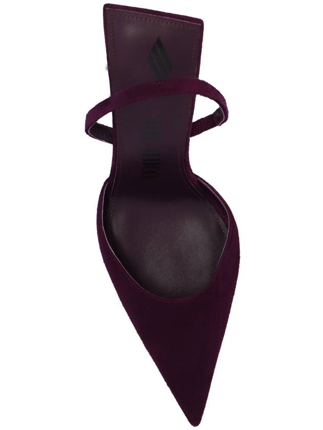 The Attico ‘Ester’ Suede Pumps, Women's, Purple - THE ATTICO - BALAAN 6