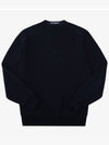 Diagonal Raised Fleece Sweatshirt Navy - CP COMPANY - BALAAN 3