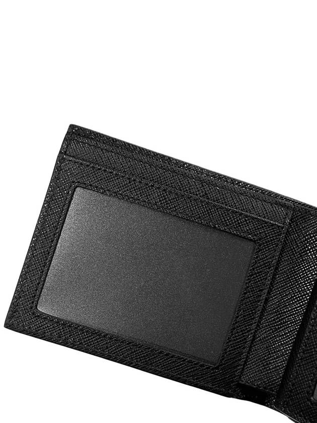 Sartorial 2 View Pocket 6CC Half Wallet Black - MONTBLANC - BALAAN 4