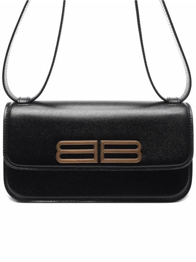 BB Logo Gossip Small Shoulder Bag Black - BALENCIAGA - BALAAN 2