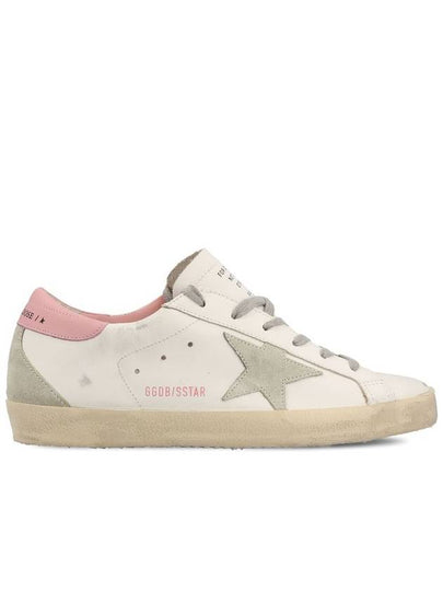 Superstar Pink Tab Low Top Sneakers - GOLDEN GOOSE - BALAAN 2