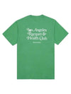 Racquet Club Cotton Short Sleeve T-Shirt Green - SPORTY & RICH - BALAAN 3