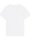 Boke Flower Embroidery Logo Short Sleeve T Shirt White - KENZO - BALAAN 4