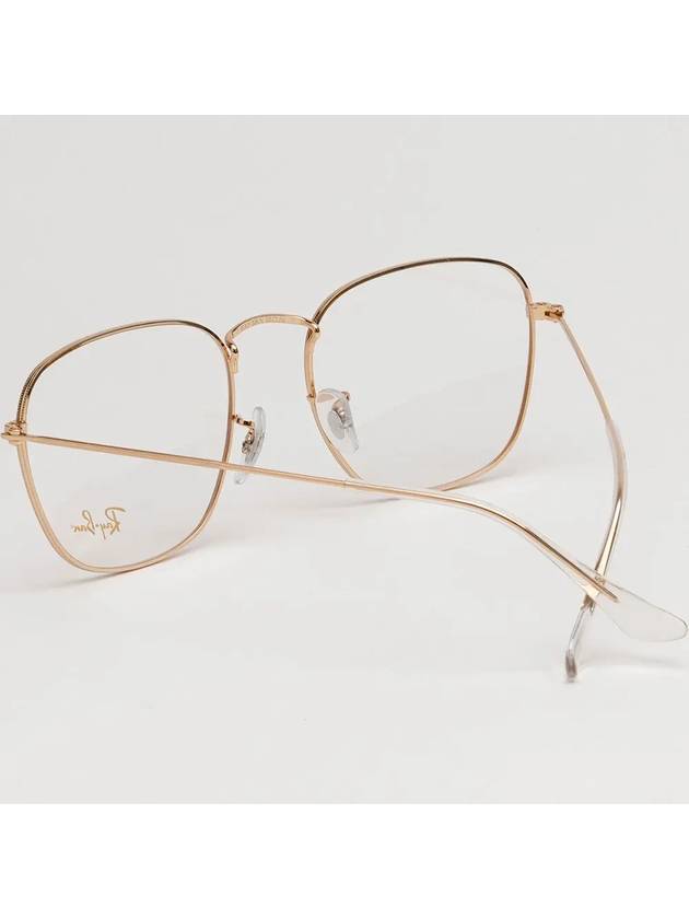 Glasses Frame RB3857VF 3086 Square Gold Frame Men Women Fashion - RAY-BAN - BALAAN 4