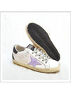 Superstar Glitter Low Top Sneakers Lavender White - GOLDEN GOOSE - BALAAN 3