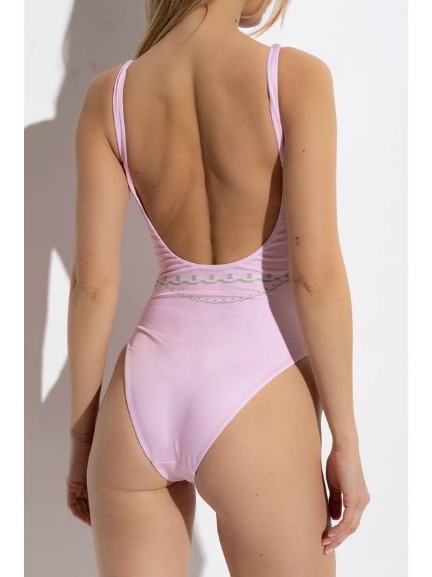 Versace One-piece Swimsuit, Women's, Pink - VERSACE - BALAAN 4