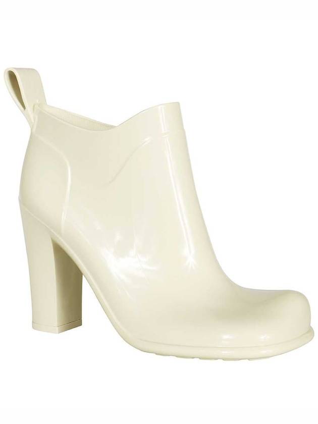 Shine Rubber Heel Ankle Worker Boots Sea Salt - BOTTEGA VENETA - BALAAN 3