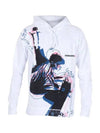 Skateboard Printing Hoodie White - DSQUARED2 - BALAAN 3