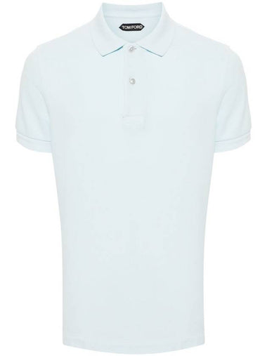 Tom Ford T-shirts and Polos Clear Blue - TOM FORD - BALAAN 1