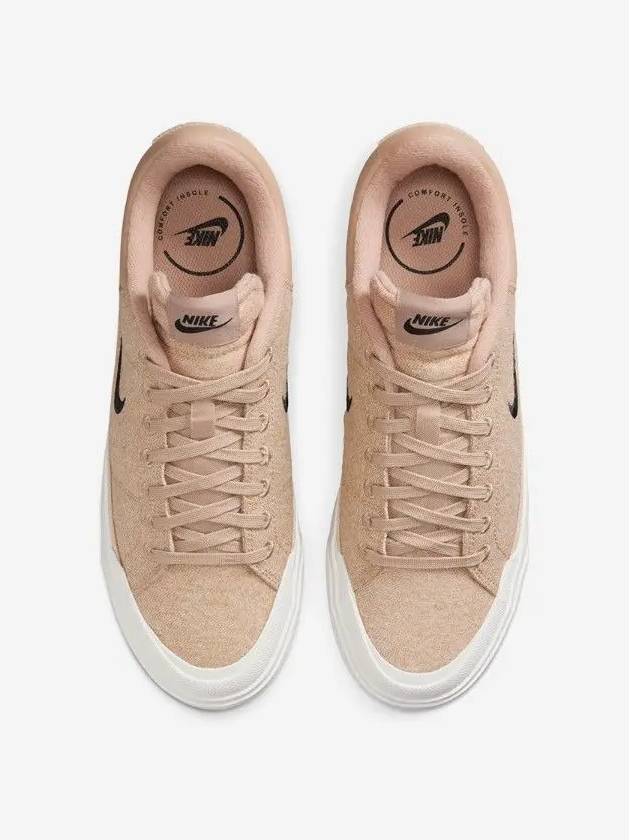 Court Legacy Lift Low Top Sneakers Hemp - NIKE - BALAAN 3