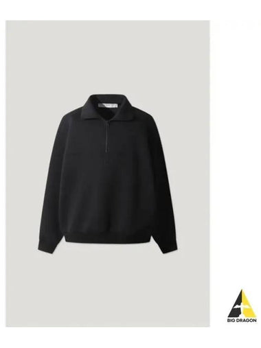 Banding color scheme overfit half zip up sweatshirt BLACK - IRO - BALAAN 1