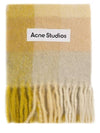 Check Muffler Shawl Yellow CA0084 - ACNE STUDIOS - BALAAN 2