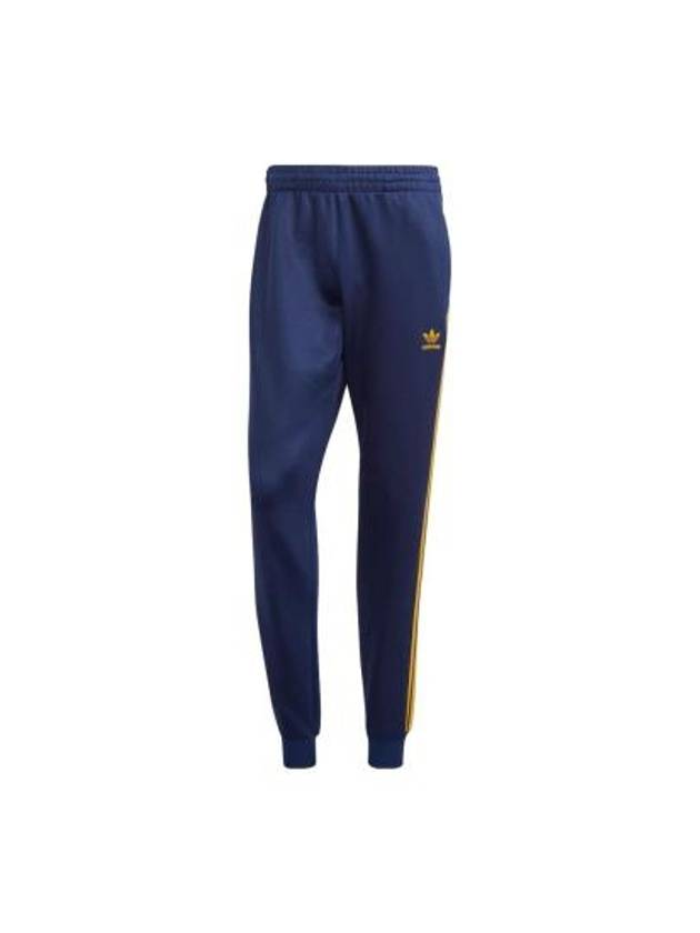 Adicolor Classics SST Track Pants Dark Blue Crew Yellow - ADIDAS - BALAAN 2