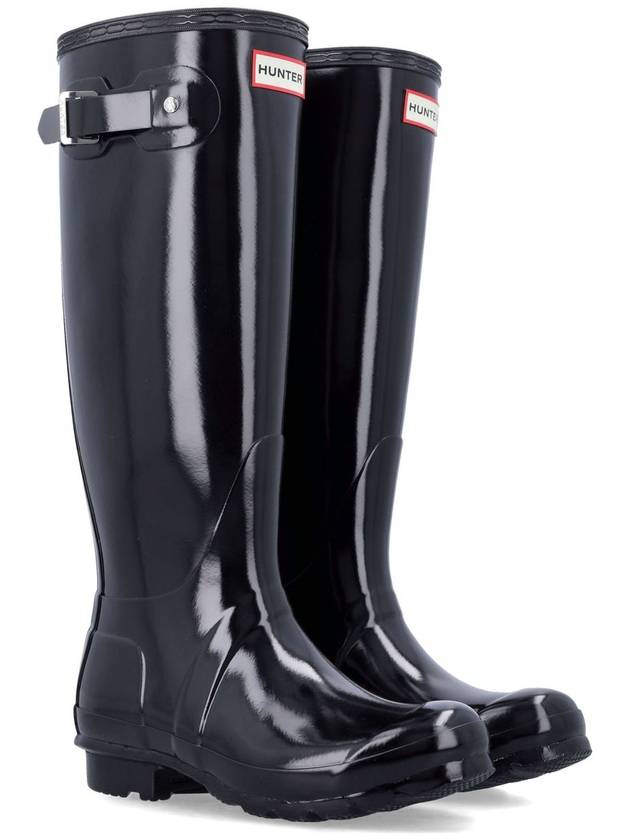 Women's Original Tall gloss Wellington boots - HUNTER - BALAAN 2