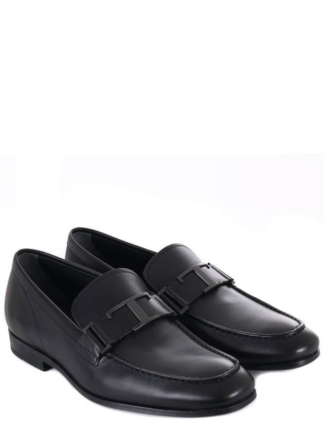 Timeless Leather Loafers Black - TOD'S - BALAAN 3