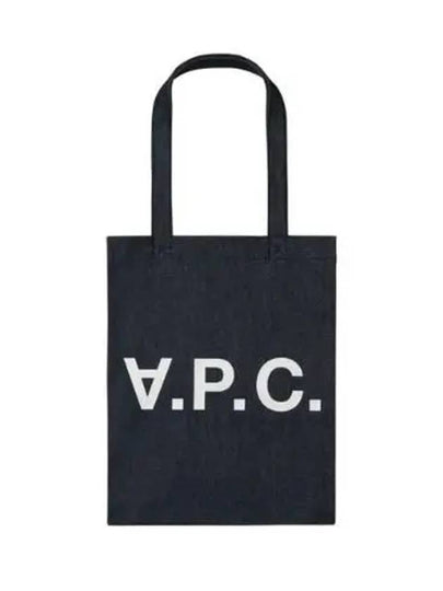 Laure logo denim tote bag blue - A.P.C. - BALAAN 2