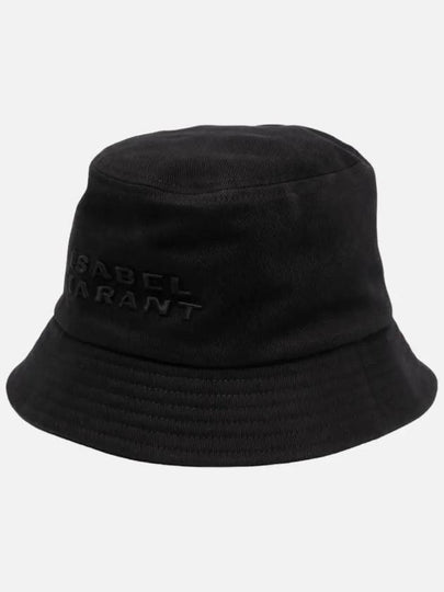 Haley Logo Bucket Hat Black - ISABEL MARANT - BALAAN 2