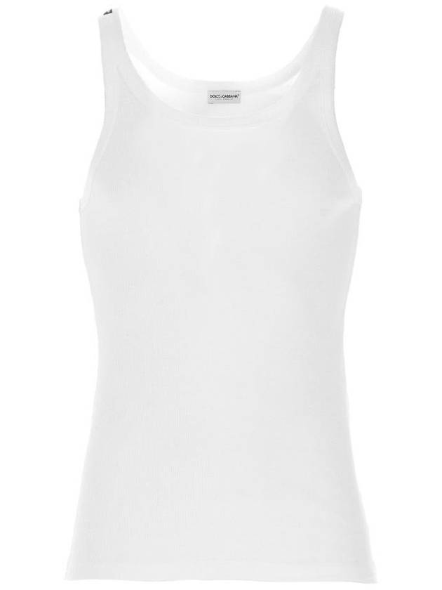 Men's Sleeveless White - DOLCE&GABBANA - BALAAN 2