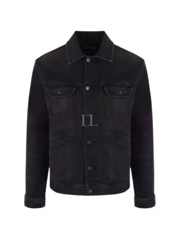 Washing Trucker Jacket Black - TOM FORD - BALAAN 2