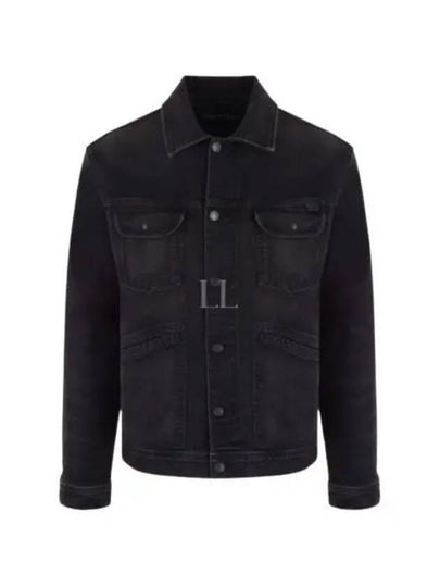 Washing Trucker Jacket Black - TOM FORD - BALAAN 2