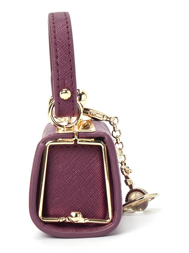 ORB Charm Leather Shoulder Bag Violet - VIVIENNE WESTWOOD - BALAAN 4