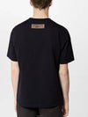 1ABYKS Bead Embroidered Cotton T Shirt Short Sleeve - LOUIS VUITTON - BALAAN 3