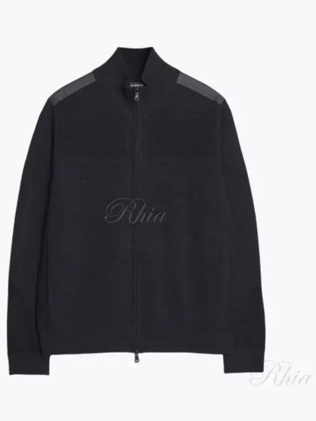 Men's Marty Hybrid Zip-Up Jacket Black - J.LINDEBERG - BALAAN 2