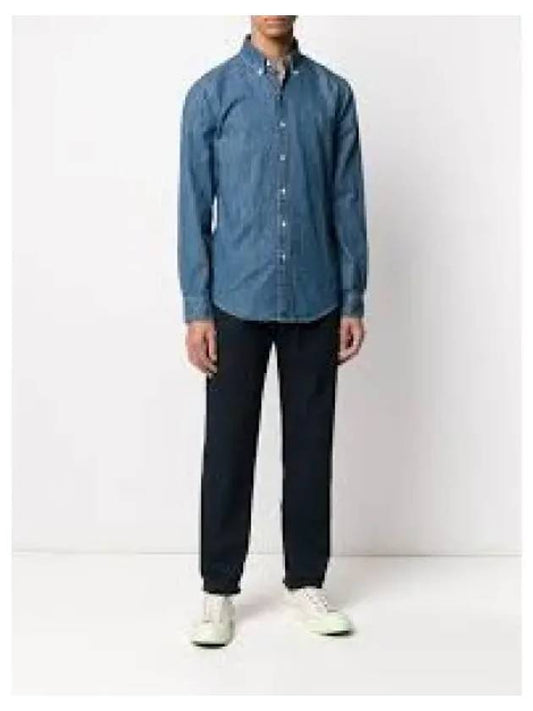 Points W Denim Shirt Blue - POLO RALPH LAUREN - BALAAN 1