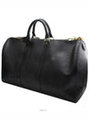 Black Epi Keepall 50 Travel Bag - LOUIS VUITTON - BALAAN 2