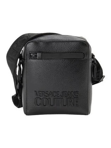 Lettering logo cross bag black 75YA4B75 ZG128 - VERSACE - BALAAN 1