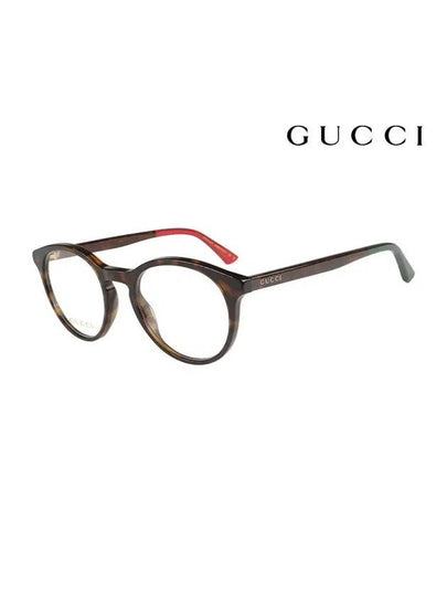 Eyewear Glasses Frame Round Acetate Eyeglasses Havana - GUCCI - BALAAN 2