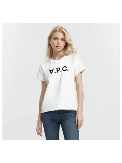 VPC Logo Short Sleeve T-Shirt White - A.P.C. - BALAAN 2