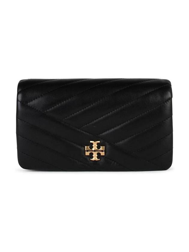 Kira Chevron Chain Cross Bag Black - TORY BURCH - BALAAN 2