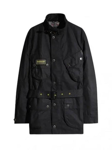 slim wax jacket men - BARBOUR - BALAAN 1